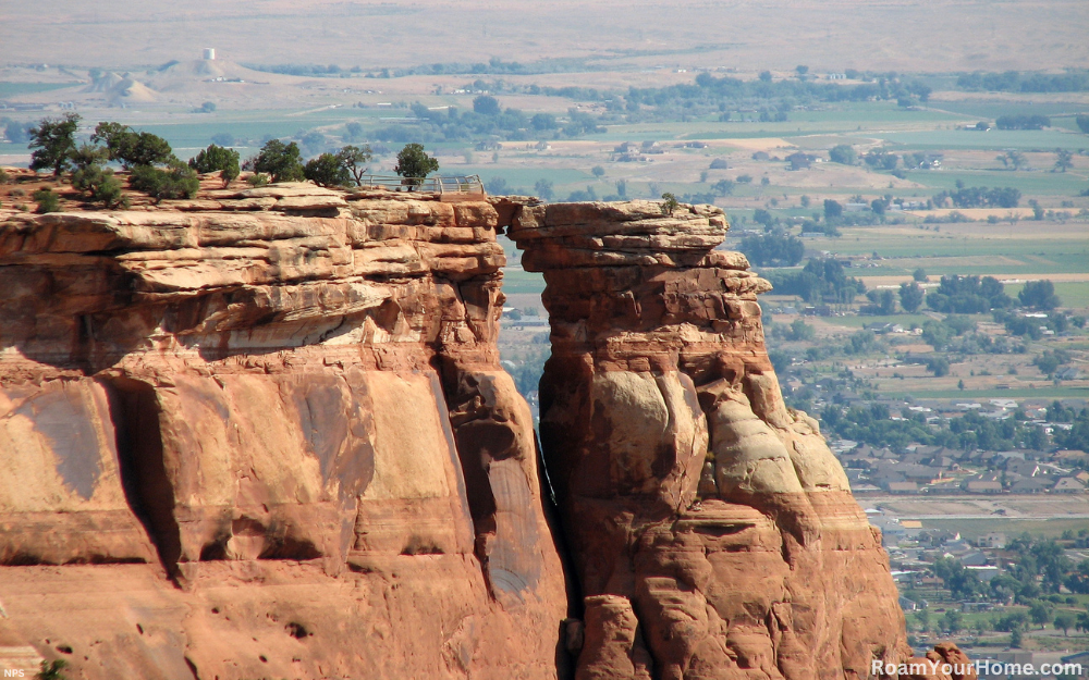 Window Rock Trail in Colorado National Monument. Window Rock Trail in Colorado National Monument.