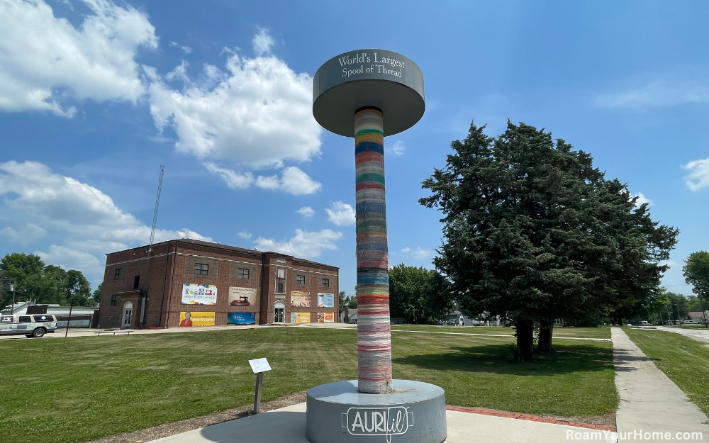 World’s Largest Spool of Thread World's Largest Spool of Thread