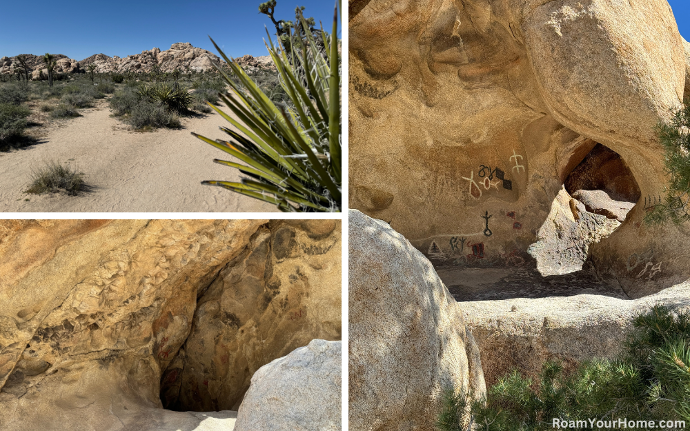 Barker Dam Trail in Joshua Tree National Park. Barker Dam Trail in Joshua Tree National Park.