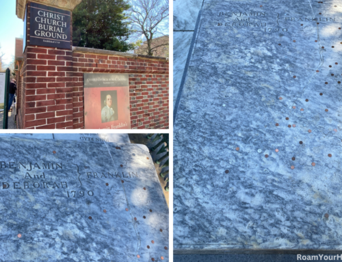 Visiting Benjamin Franklin’s Grave