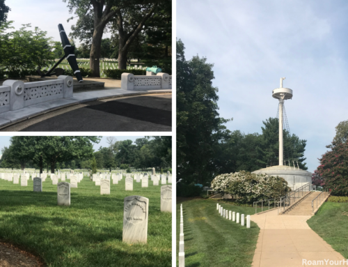 Visiting the USS Maine Memorial at Arlington National Cemetery