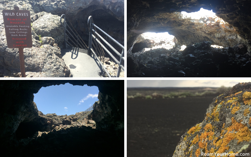 Indian Tunnel at Craters of the Moon National Monument in Idaho.