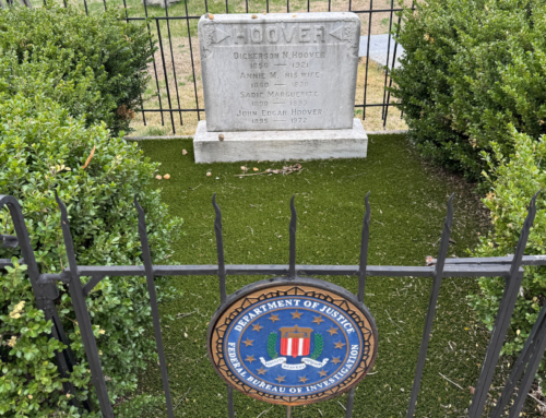 J. Edgar Hoover’s Grave at the Congressional Cemetery