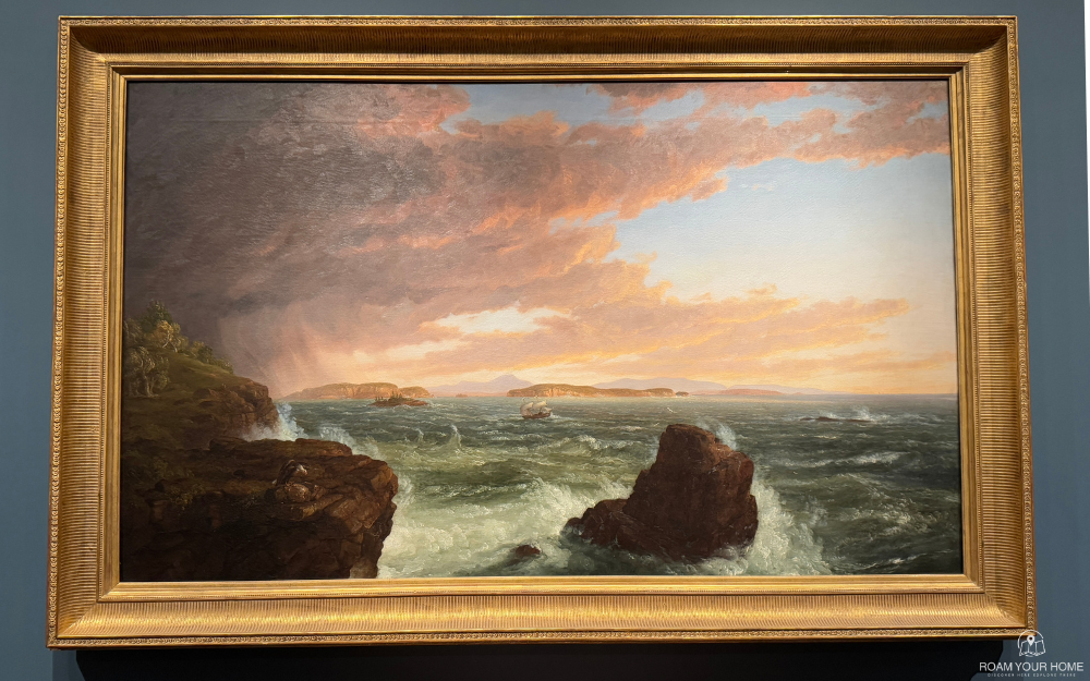 View Across Frenchman’s Bay from Mt. Desert Island (After a Squall) – Thomas Cole View Across Frenchman’s Bay from Mt. Desert Island (After a Squall) – Thomas Cole