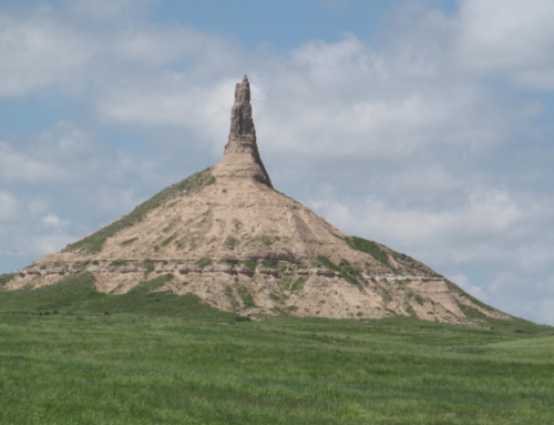 Chimney Rock National Historic Site in Nebraska