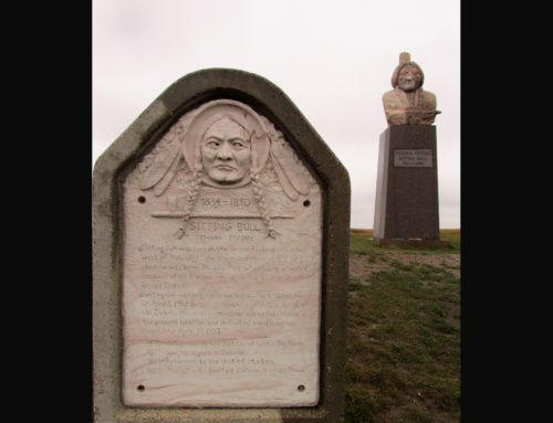 Visiting the Sitting Bull Monument and Gravesite near Mobridge, South Dakota